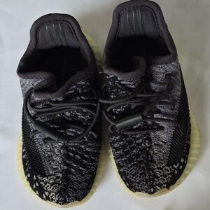 Black and Gray Yeezy Sneakers